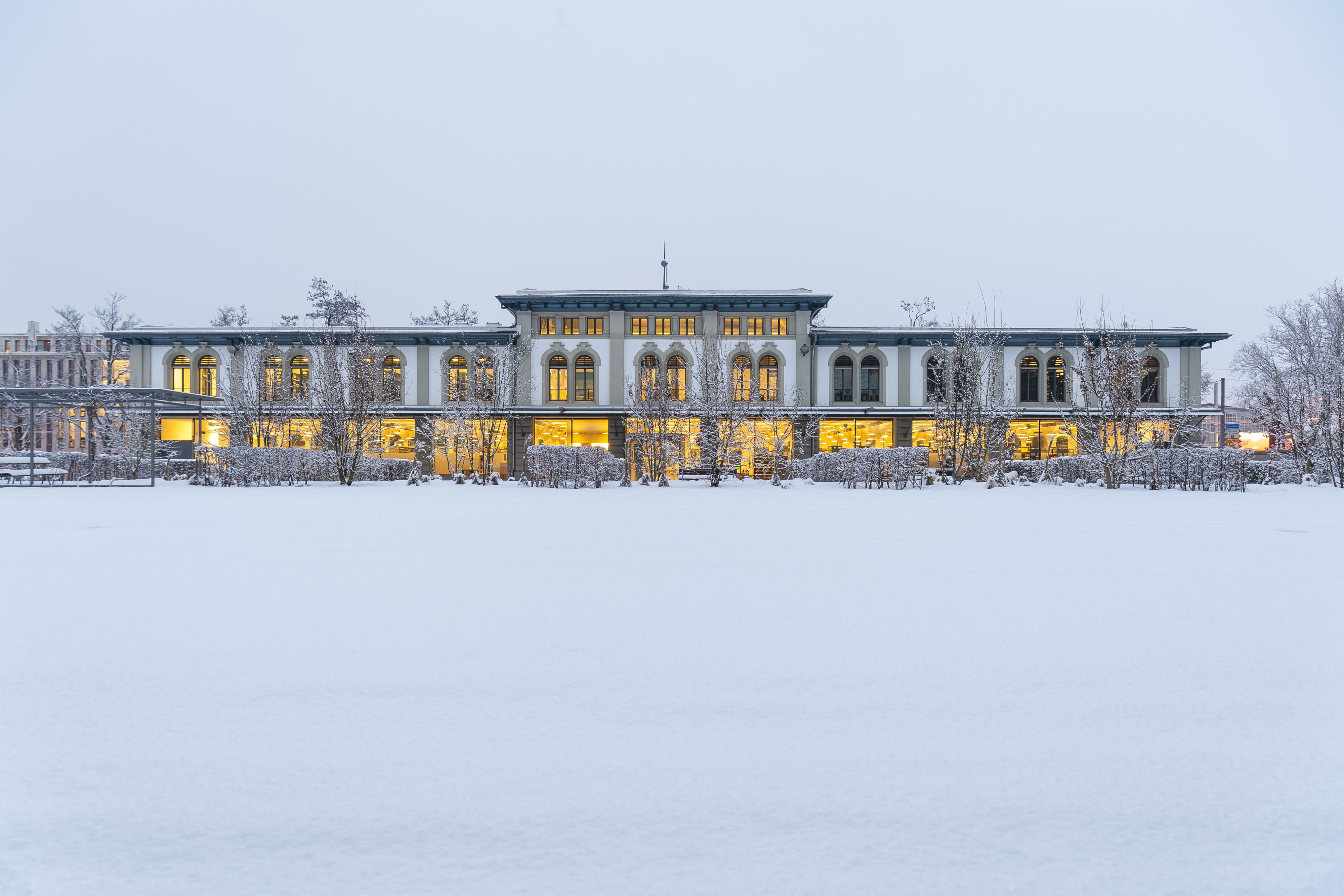 Auf dem Bild sieht man die BiG im Schnee.