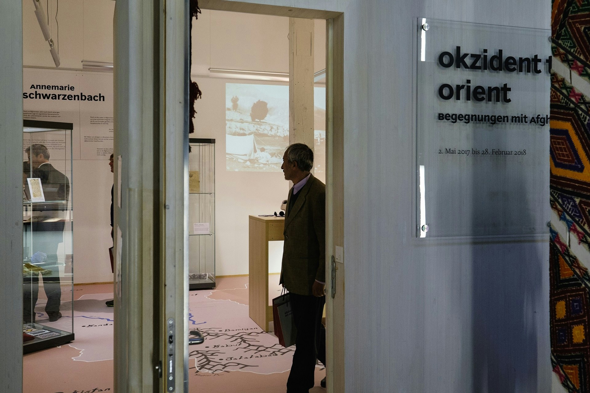 Bibliothek am Guisanplatz, Eröffnung der Ausstellung "Okzident trifft Orient"