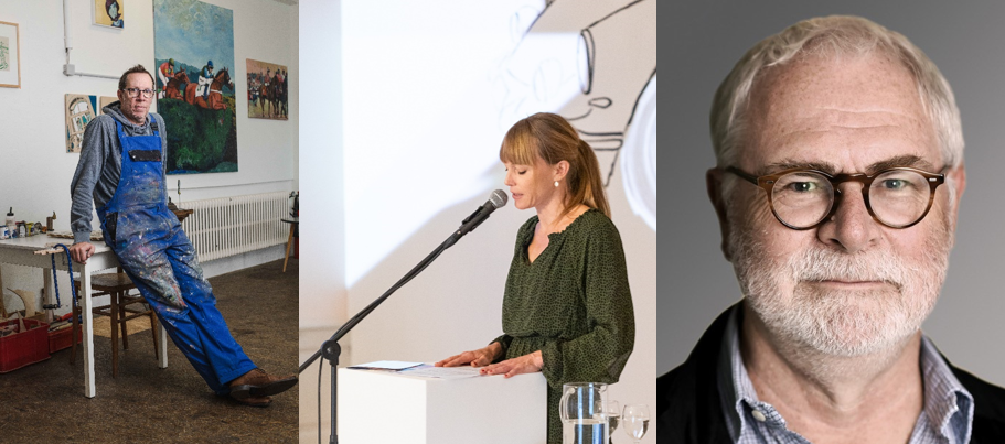 Porträts von Henry Althaus, Eva Bigler und Rémy Giger