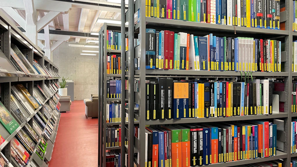 Bücherregale in der BiG
