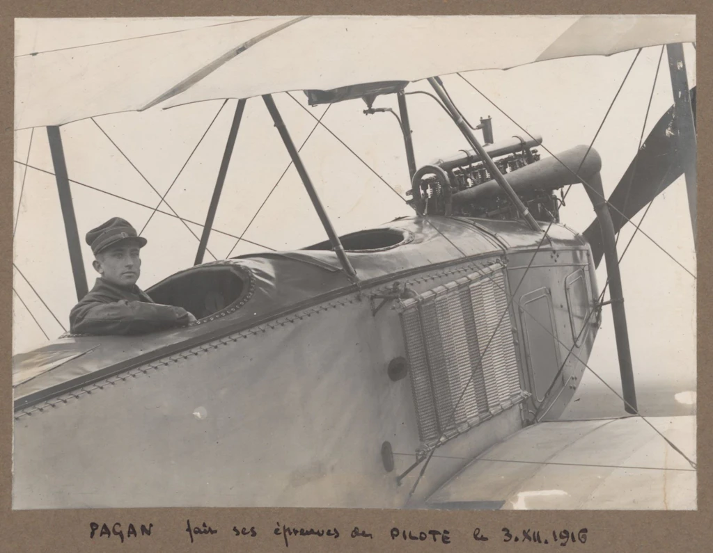 Pilot Pagan, 3. Dezember 1916