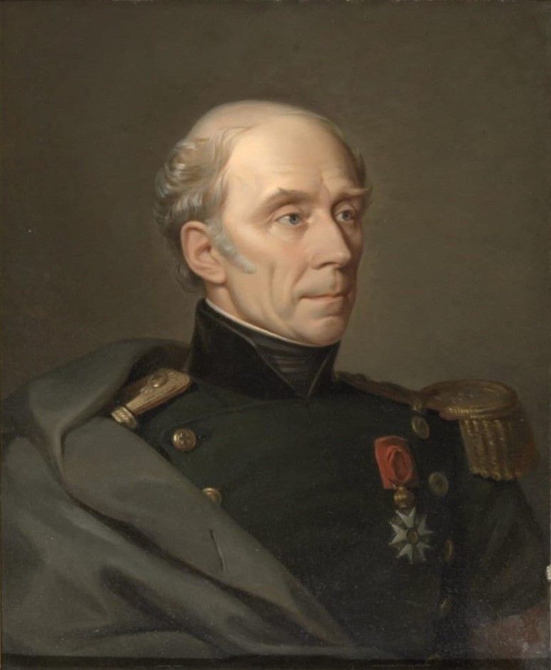Portrait à l’huile du général Dufour